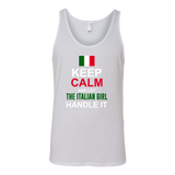 Let The Italian Girl Handle It Canvas Women's Tank