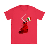 Italian Woman Warrior - Gildan Womens T-Shirt