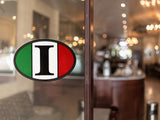 Flag Italy Decal Sticker