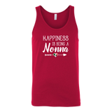 Happiness is Being a Nonna Canvas Women's Tank