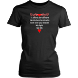 I Will Love You Forever Women's Shirt