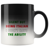 I Had the Right to Remain Silent II Color Changing Mug