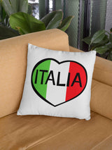 Italia Heart Pillow Cover with Insert