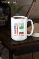 Italian By Blood Patriot By Choice 15oz Mug