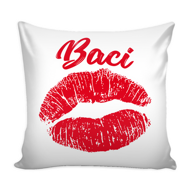 Italian Kisses Decorative Throw Pillow Set (Pillow Cover and Insert)