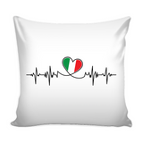 Italian Lifeline Decorative Throw Pillow Set (Pillow Cover and Insert)