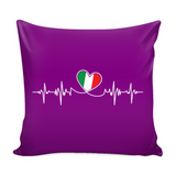 Italian Lifeline Decorative Throw Pillow Set (Pillow Cover and Insert)