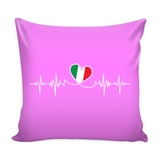 Italian Lifeline Decorative Throw Pillow Set (Pillow Cover and Insert)