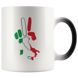 Italian Peace Color Changing Mug