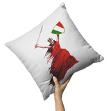 Italian Woman Warrior Decorative Throw Pillow Set (Pillow Cover and Insert)