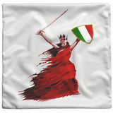 Italian Woman Warrior Decorative Throw Pillow Set (Pillow Cover and Insert)