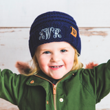 Monogram Kid's Beanies - Add Your Own Initials!