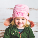 Monogram Kid's Beanies - Add Your Own Initials!