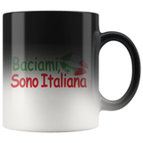 Kiss Me I'm Italian Color Changing Mug