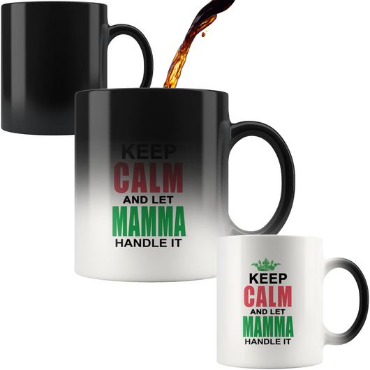Let Mamma Handle It Color Changing Mug