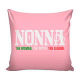 Nonna Decorative Throw Pillow Set (Pillow Cover and Insert)
