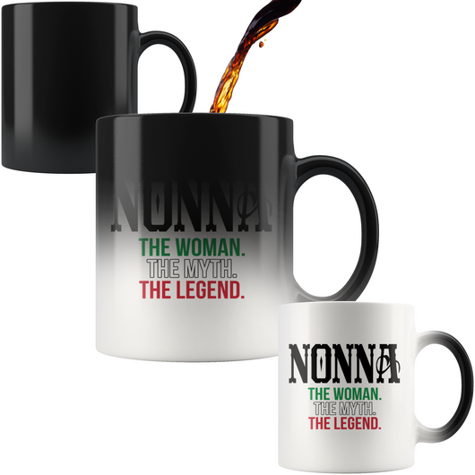 Nonna The Legend Color Changing Mug