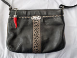 Red Horn Keychain Silver on bag