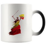 Sicilian Woman Warrior Color Changing Mug