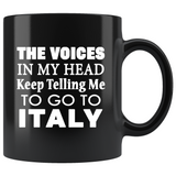 The Voices Black 11oz Mug