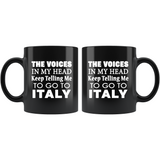 The Voices Black 11oz Mug