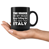 The Voices Black 11oz Mug