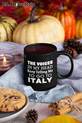 The Voices Black 11oz Mug