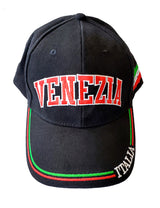 Venezia Black Baseball Cap - SALE