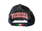 Venezia Black Baseball Cap - SALE