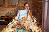 Venice II Fleece Blanket - Portrait