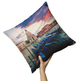 Venice Decorative Throw Pillow Set (Pillow Cover and Insert)