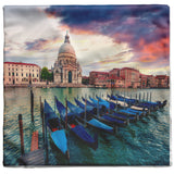 Venice Decorative Throw Pillow Set (Pillow Cover and Insert)