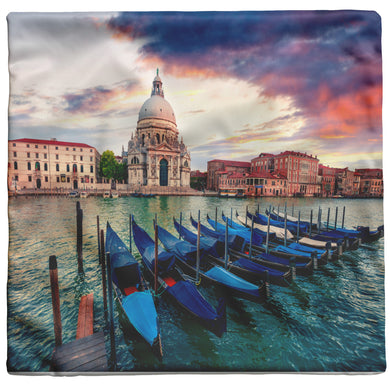 Venice Decorative Throw Pillow Set (Pillow Cover and Insert)