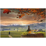 Chianti Tuscany Laminated Scenic Placemat