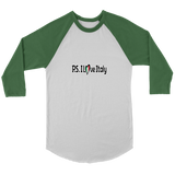 P.S. I Love Italy Logo - 3/4 Raglan Shirt