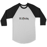 P.S. I Love Italy Logo - 3/4 Raglan Shirt
