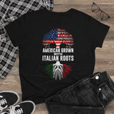 American Grown With Italian Roots - Gildan Women's T-Shirt