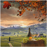 Chianti Tuscany Laminated Scenic Placemat