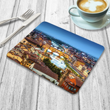 Florence II Wooden Placemat 9" x 7"