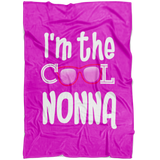 I'm the Cool Nonna Pink Fleece Blanket