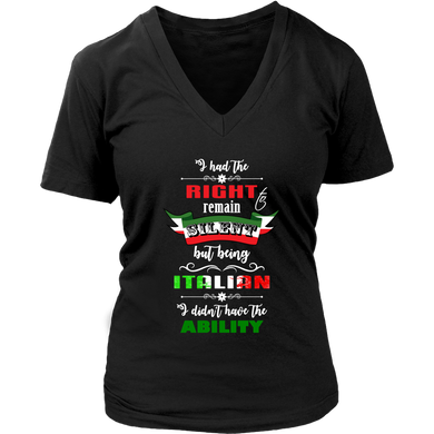 I Had the Right to Remain Silent I Women's Shirt