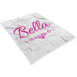 Bella Pink Fleece Blanket