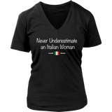 Never Underestimate an Italian Woman Shirt