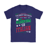 Marrying an Italian Shirt