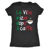 Life Begins After Coffee Shirt
