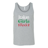 Italian Girls Rock I Canvas Women's Tank