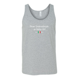 Never Underestimate an Italian Girl Canvas Women's Tank