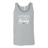 Happiness is Being a Nonna Canvas Women's Tank