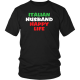 Italian Husband Happy Life Shirt