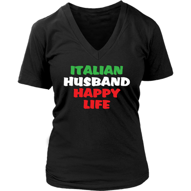 Italian Husband Happy Life Shirt